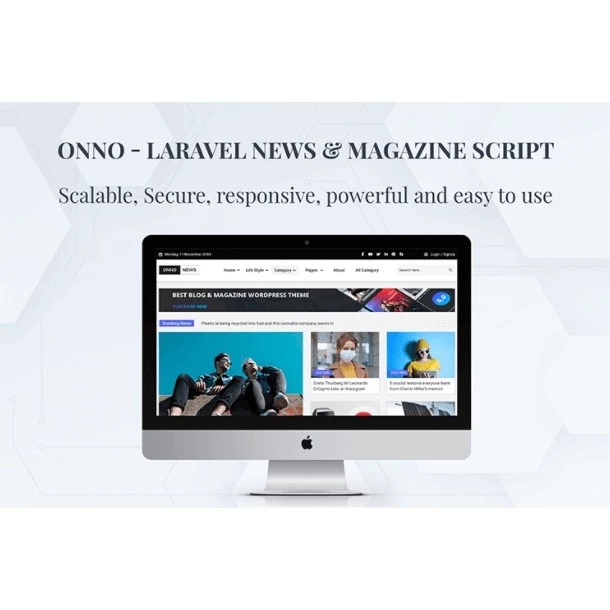 ONNO – Laravel News & Magazine Script - Image 7