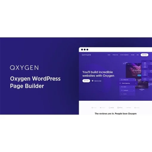 Oxygen Builder (+Addons) Page Builder - Wordpress Plugin