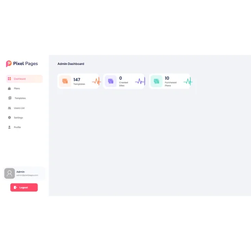 PIXELPAGES - SAAS APPLICATION WEBSITE BUILDER FOR HTML TEMPLATE , WEB DESIGN , WEB DESAIN , PROFILE TERLARIS - Image 2