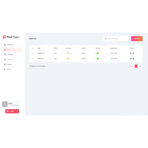 PIXELPAGES - SAAS APPLICATION WEBSITE BUILDER FOR HTML TEMPLATE , WEB DESIGN , WEB DESAIN , PROFILE TERLARIS - Image 3
