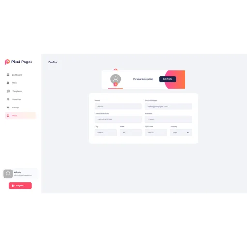 PIXELPAGES - SAAS APPLICATION WEBSITE BUILDER FOR HTML TEMPLATE , WEB DESIGN , WEB DESAIN , PROFILE TERLARIS - Image 4