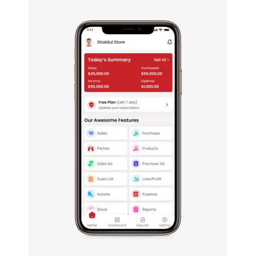 POSpro - POS Inventory Flutter App with Laravel Admin Panel SAAS BISA PRINTER BLUETOOTH - Image 5
