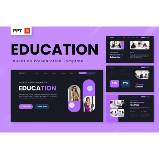 PREMIUM TEMPLATE POWER POINT EDUCATION SKRIPSI THESIS DOCTORAL KULIAH - Image 5