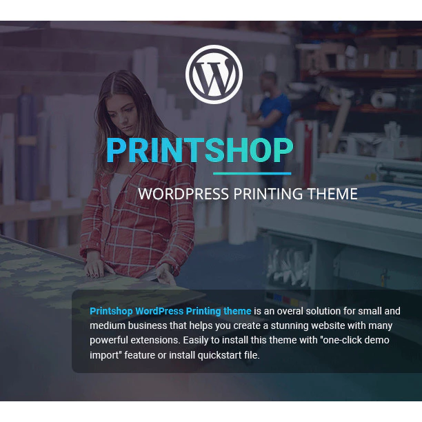 Printshop – WordPress Responsive Printing Theme - Image 2