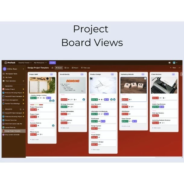 ProTask – A teamwork project management tool including time tracking - Image 4