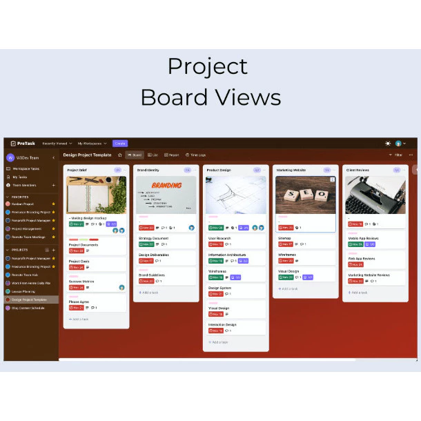 ProTask – A teamwork project management tool including time tracking - Image 3