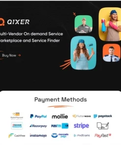 Alternative view of Qixer – Multi-Vendor On demand Service Marketplace and Service Finder