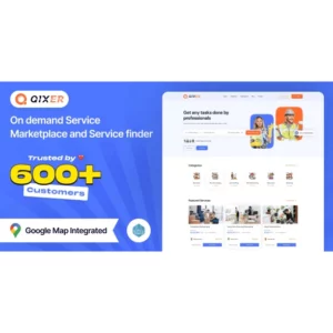 Qixer – Multi-Vendor On demand Service Marketplace and Service Finder