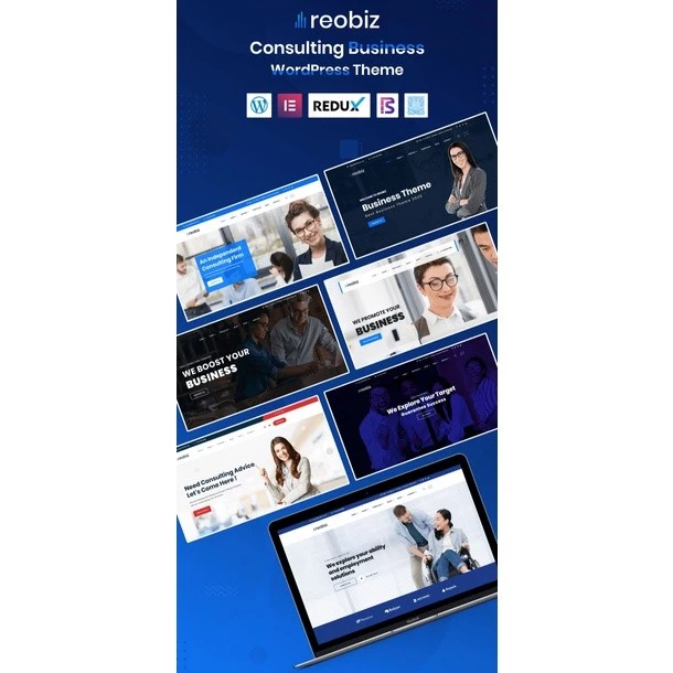 Reobiz – Consulting Business WordPress Theme - Image 3