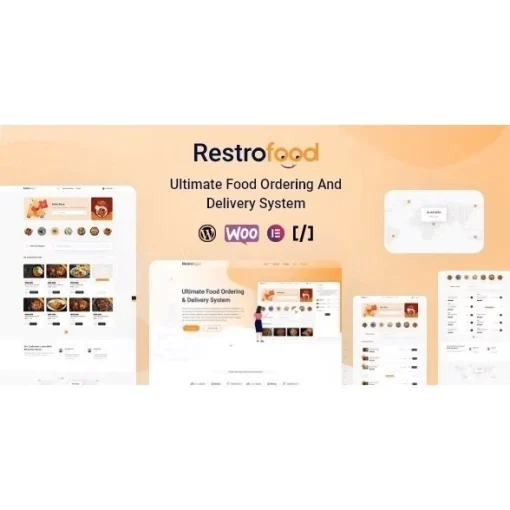 RestroFood | Online Food Ordering & Delivery WordPress Plugin (Bundling Addon+Theme) PANDUSOLUSI