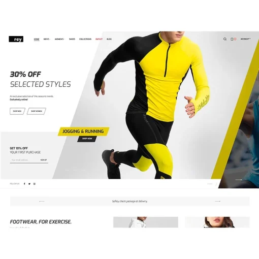 Rey - Fashion & Clothing, Furniture WordPress & WooCommerce Theme - Image 2