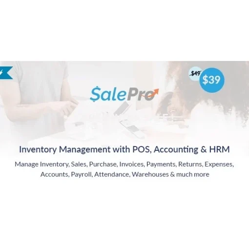 SalePro – POS, Inventory Management System with HRM & Accounting