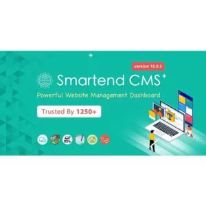 SmartEnd CMS – Laravel Admin Dashboard with Frontend and Restful API PANDUSOLUSI