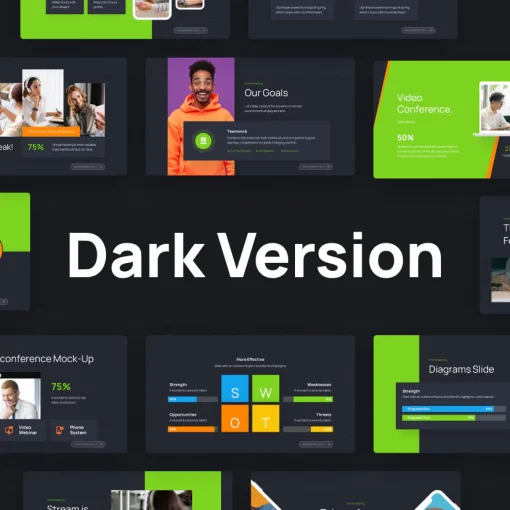 Speak Online Meeting Powerpoint Presentation Template - Image 3