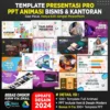 Template Presentasi PPT Animasi Bisnis Profesional Meeting Kantoran Tugas Kerjaan