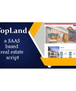 TopLand – Laravel real estate agency portal with saas PANDUSOLUSI