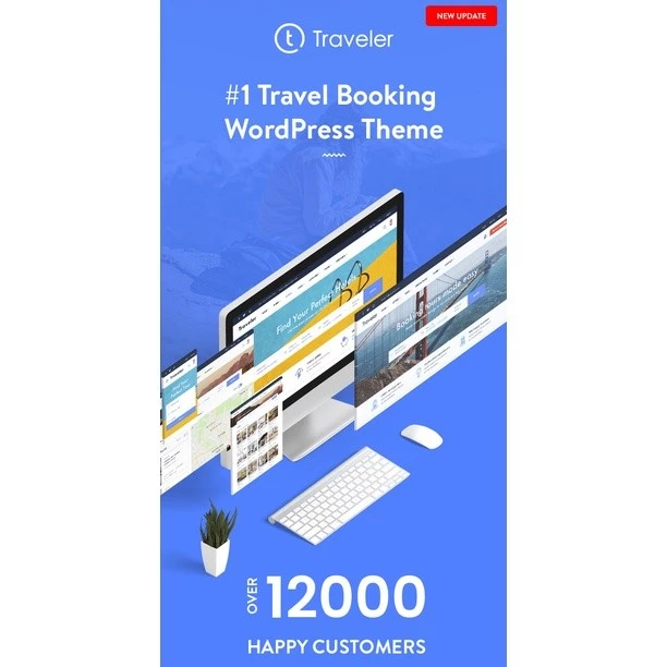 Traveler – Travel Booking WordPress Theme - Image 2