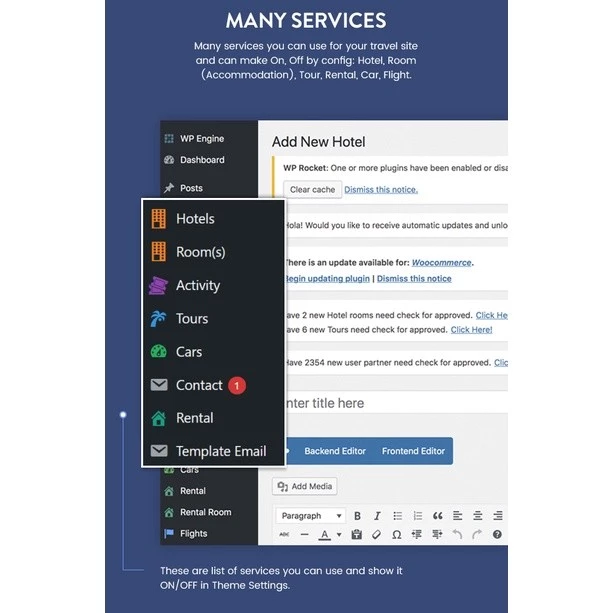 Traveler – Travel Booking WordPress Theme - Image 3