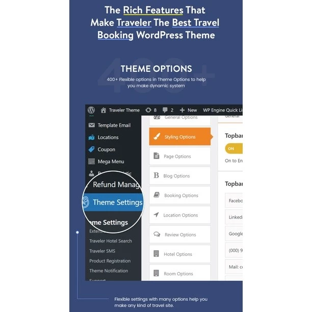 Traveler – Travel Booking WordPress Theme - Image 4