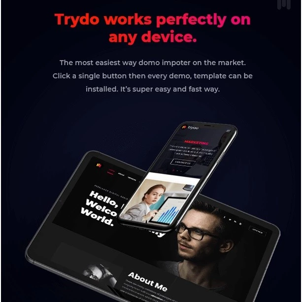 Trydo – Agency & Portfolio Theme - Image 4