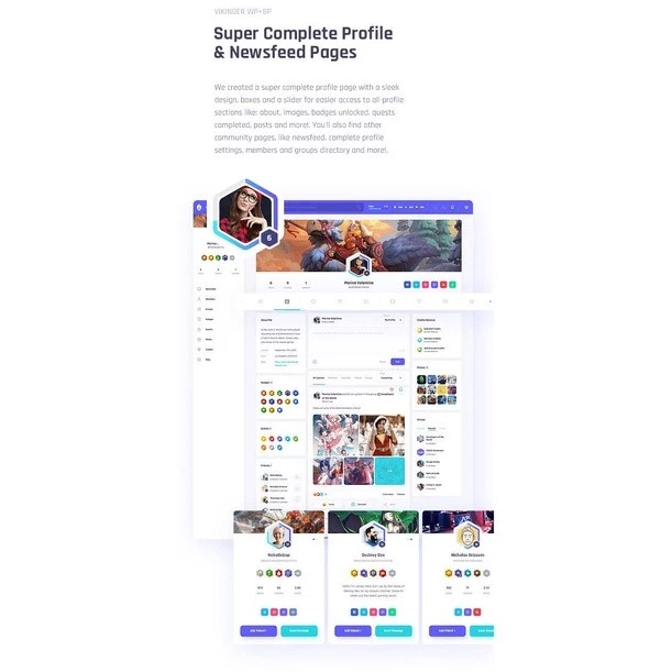 Vikinger – BuddyPress and GamiPress Social Community - Image 5