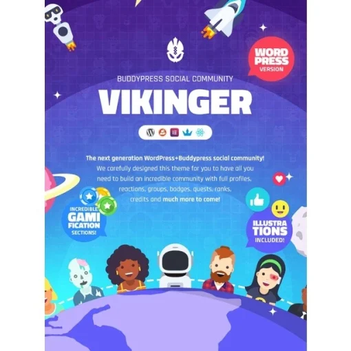 Vikinger – BuddyPress and GamiPress Social Community - Image 2