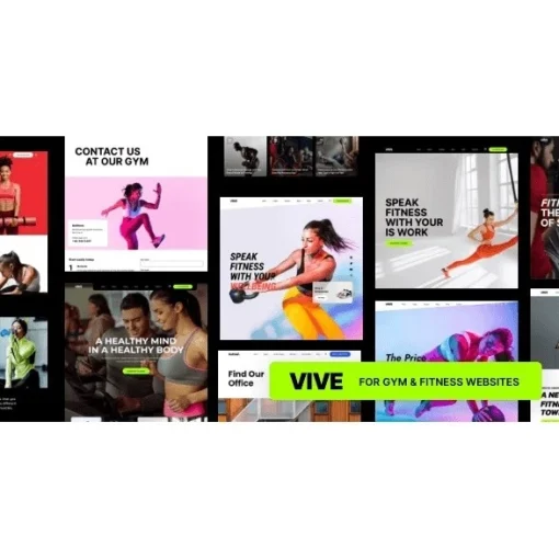 Vive | Fitness Gym WordPress