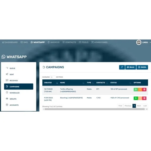 WA SENDER WHATSAPP BROADCAST , SMS BROADCAST , CHAT BOT , AUTO REPLY , API , NO INSTALLATION, FULL 24 HOURS - Image 4