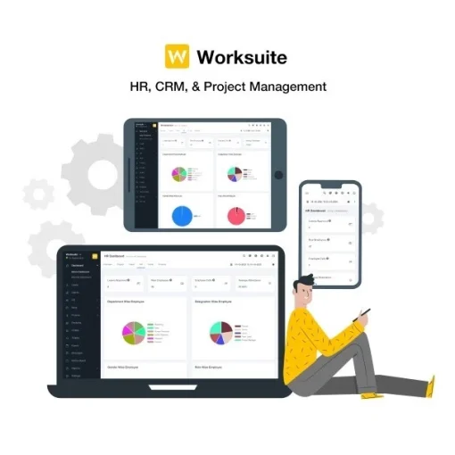 WORKSUITE – HR, CRM and Project Management + UniversalBundle Addons - Image 2