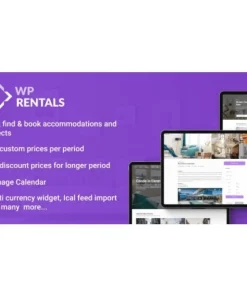 WP Rentals THEME Wordpress Lifetime License GRATIS Update + BONUS