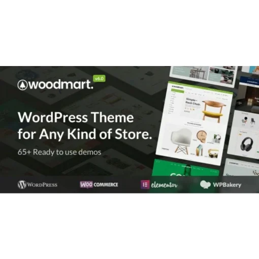 WoodMart – Responsive WooComerce Theme - Wordpress Theme