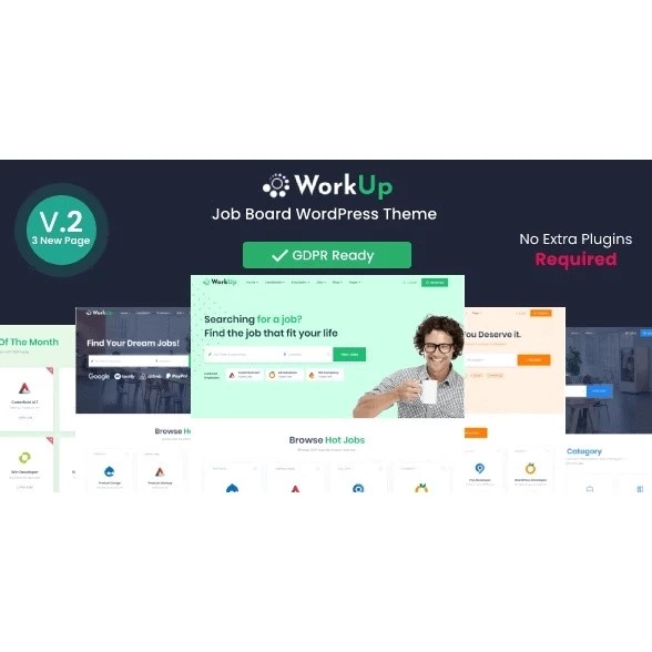 Workup – Job Board WordPress Theme