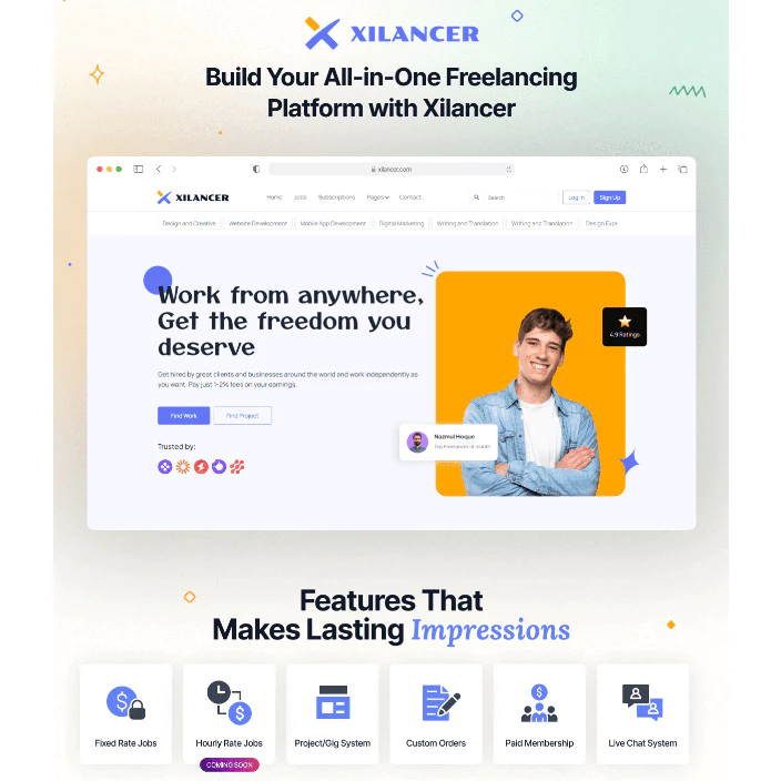 Xilancer – Freelancer Marketplace Platform with Services & Projects - Image 2