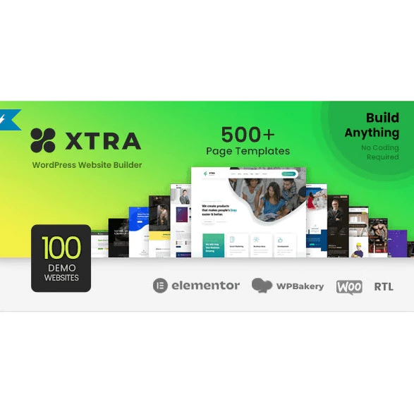 Xtra – Multipurpose WordPress Theme + RTL