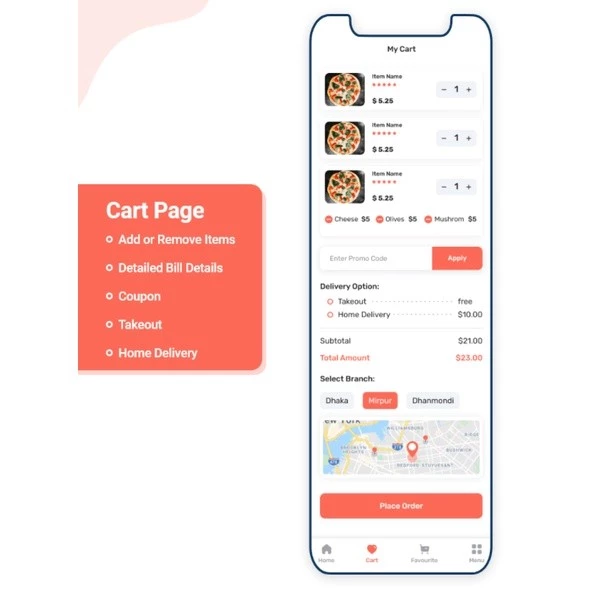 eFood – Food Delivery App with Laravel Admin Panel + Delivery Man App (Bundle Addons) - Image 5