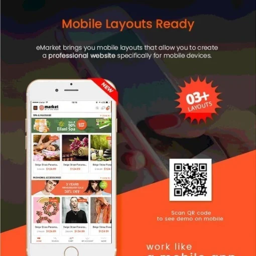 eMarket – Tema Wordpress Untuk Bikin Toko Online, Marketplace Multivendor Terkini PANDUSOLUSI - Image 3