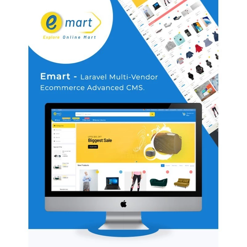 emart –Skript Laravel PHP - Untuk Bikin Marketplace - Image 2