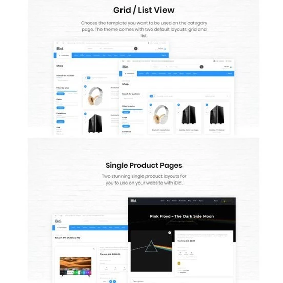 iBid – Multi Vendor Auctions WooCommerce Theme PANDUSOLUSI - Image 7