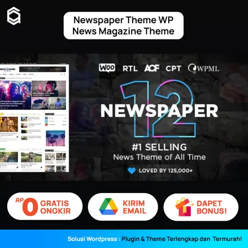 Newspaper Theme Wordpress Premium Unlimited Lifetim