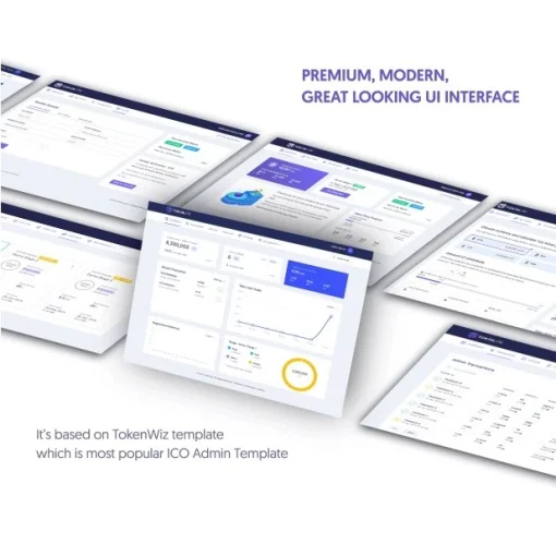 TokenLite – ICO / STO Token Sale Management Dashboard – ICO Admin Script (Extended Version) - Image 3