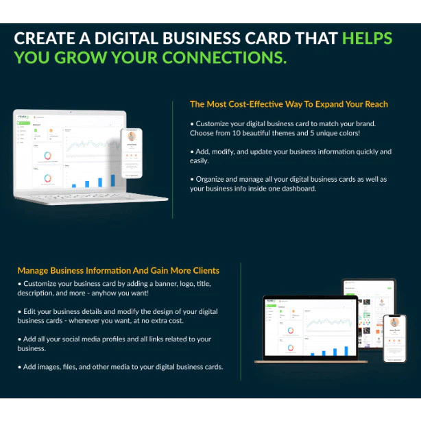 vCardGo SaaS – Digital Business Card Builder - Image 5