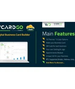vCardGo SaaS – Digital Business Card Builder