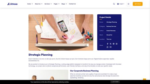 APEXA - MULTI-PURPOSE BUSINESS CONSULTING LARAVEL SCRIPT CMS LARAVEL [ORIGINAL] - Image 7