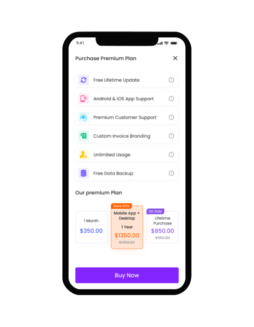 FLUTTER POS GRATIS TERBAIK 2025  POS SAAS - Flutter POS Billing Inventory Software with HRM App+Web+Admin PRINT THERMAL OFFLINE sync - Image 9
